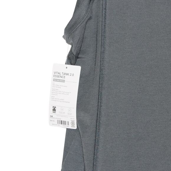 Athleta Vital Tank 2.0 Essence NWT Size 3X Smokey Green - Picture 7 of 8